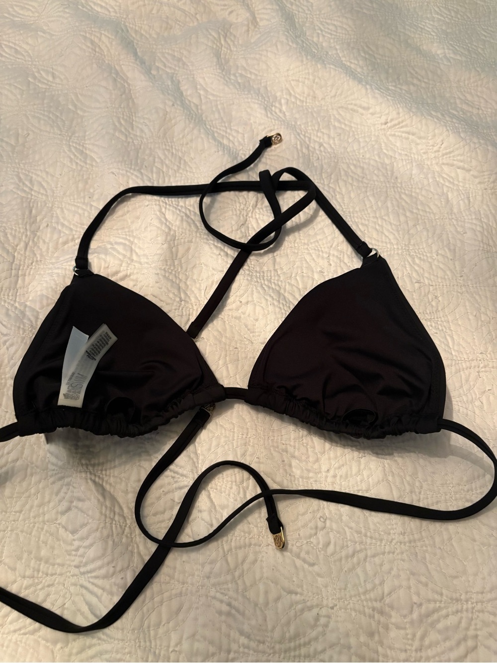 NWT Victoria’s Secret Triangle Bikini Top sz L - Picture 5 of 7